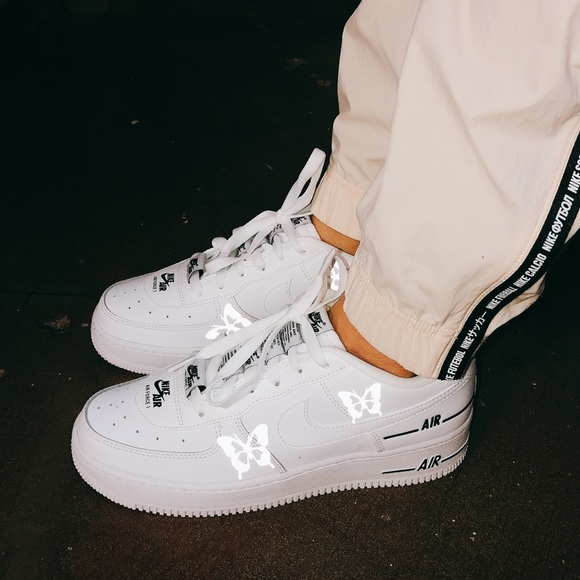 Air force w reflective butterflies (custom made) - Picture 5 of 7